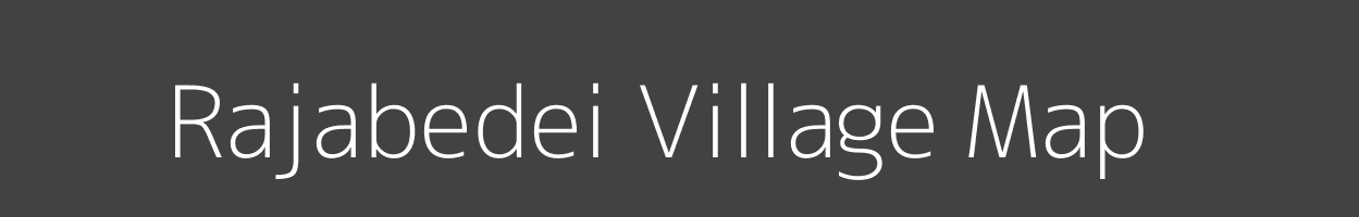 Map of Rajabedei Village in Odisha Image