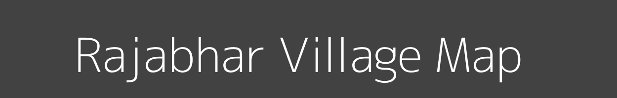 Map of Rajabhar Village in Bihar Image