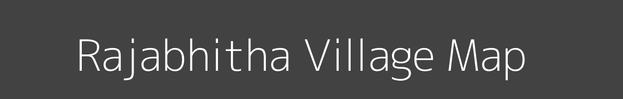 Map of Rajabhitha Village in Jharkhand Image