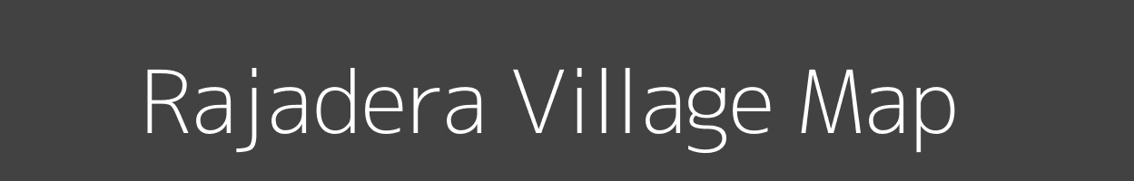 Map of Rajadera Village in Jharkhand Image