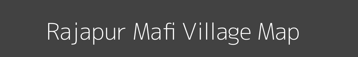 Map of Rajapur Mafi Village in Uttar Pradesh Image