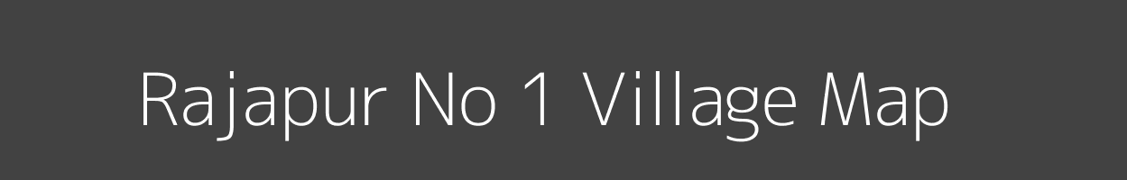 Map of Rajapur No 1 Village in Uttar Pradesh Image