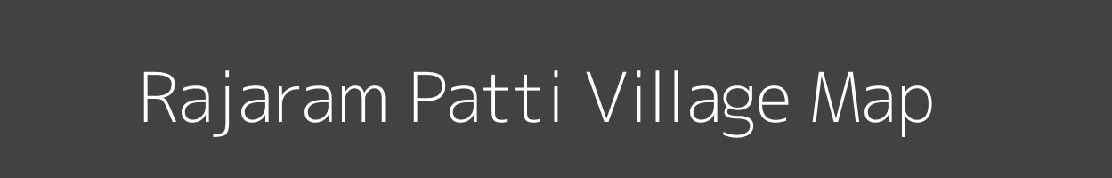 Map of Rajaram Patti Village in Uttar Pradesh Image