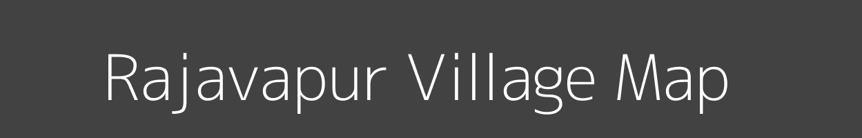 Map of Rajavapur Village in Uttar Pradesh Image