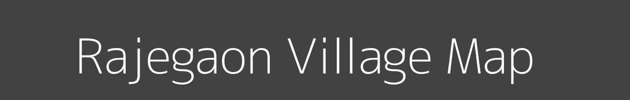 Map of Rajegaon Village in Madhya Pradesh Image