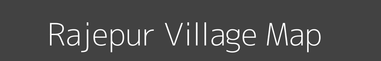 Map of Rajepur Village in Uttar Pradesh Image