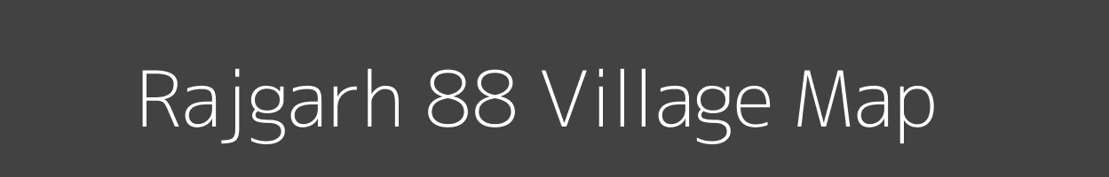 Map of Rajgarh 88 Village in Punjab Image
