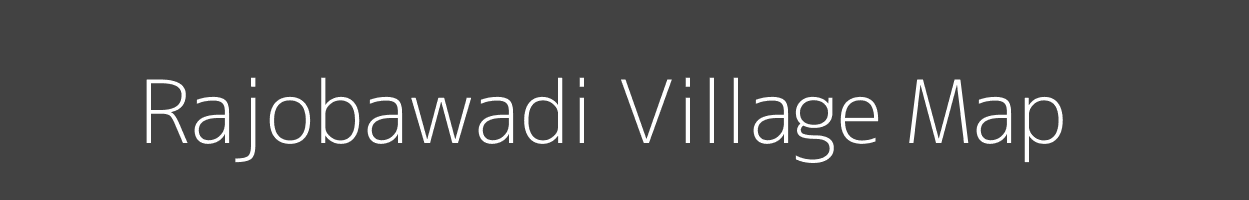 Map of Rajobawadi Village in Maharashtra Image