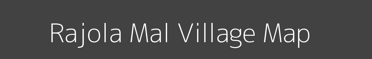 Map of Rajola Mal Village in Madhya Pradesh Image