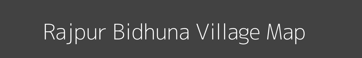 Map of Rajpur Bidhuna Village in Uttar Pradesh Image