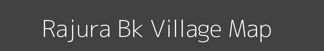 Map of Rajura Bk Village in Maharashtra Image