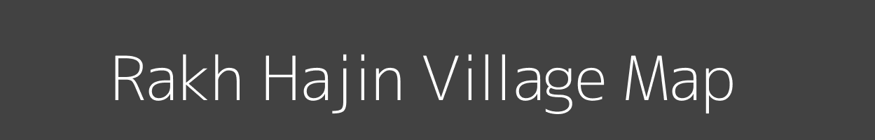 Map of Rakh Hajin Village in Jammu and Kashmir Image