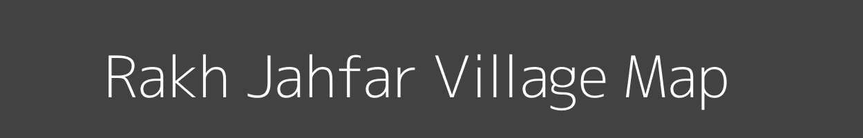Map of Rakh Jahfar Village in Jammu and Kashmir Image