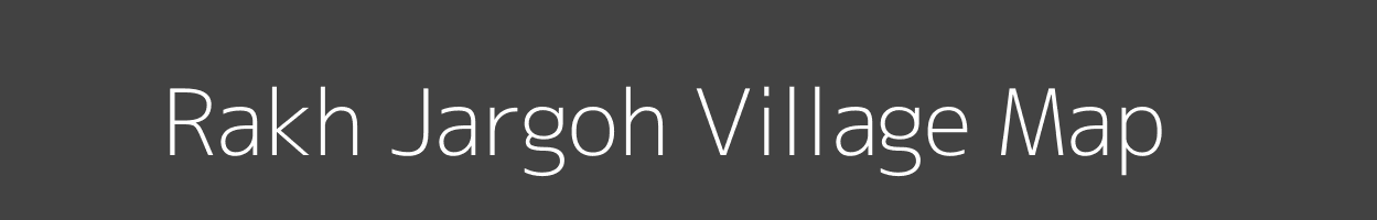 Map of Rakh Jargoh Village in Jammu and Kashmir Image