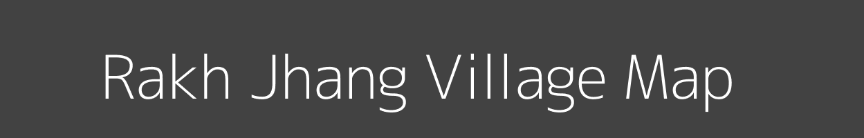 Map of Rakh Jhang Village in Jammu and Kashmir Image