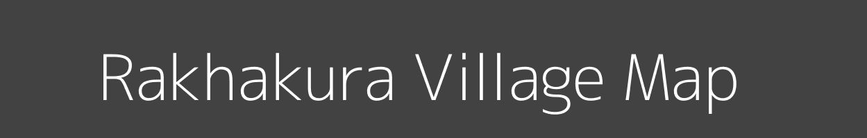 Map of Rakhakura Village in West Bengal Image