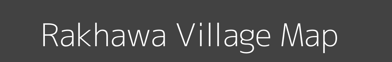 Map of Rakhawa Village in Uttar Pradesh Image