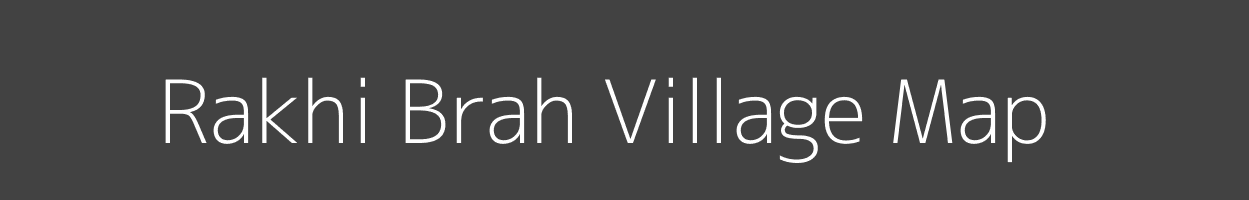 Map of Rakhi Brah Village in Jammu and Kashmir Image