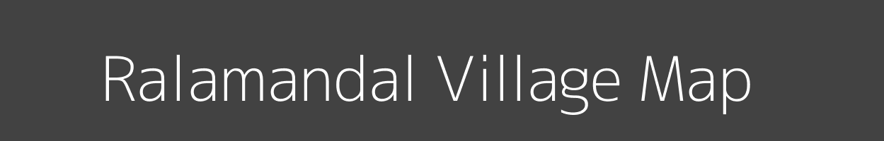 Map of Ralamandal Village in Madhya Pradesh Image