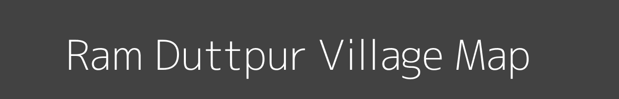 Map of Ram Duttpur Village in Uttar Pradesh Image