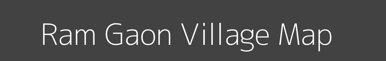 Map of Ram Gaon Village in Uttar Pradesh Image