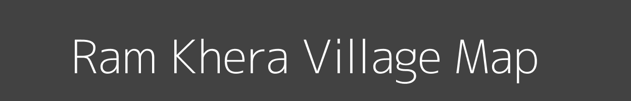 Map of Ram Khera Village in Uttar Pradesh Image