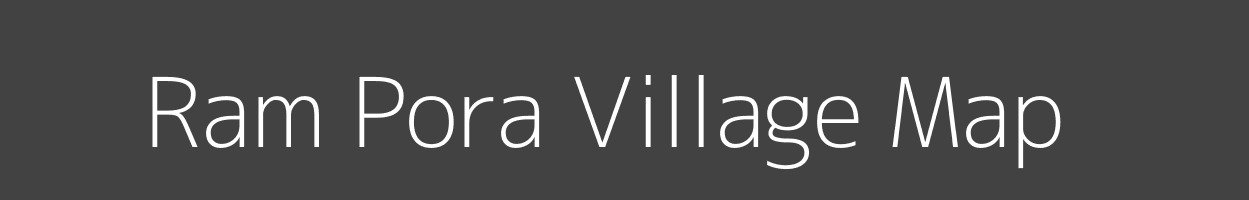 Map of Ram Pora Village in Jammu and Kashmir Image