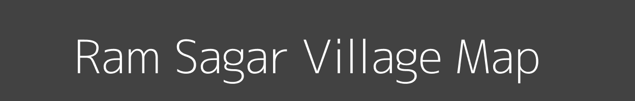 Map of Ram Sagar Village in Rajasthan Image