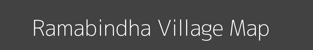 Map of Ramabindha Village in Odisha Image