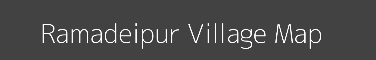 Map of Ramadeipur Village in Odisha Image