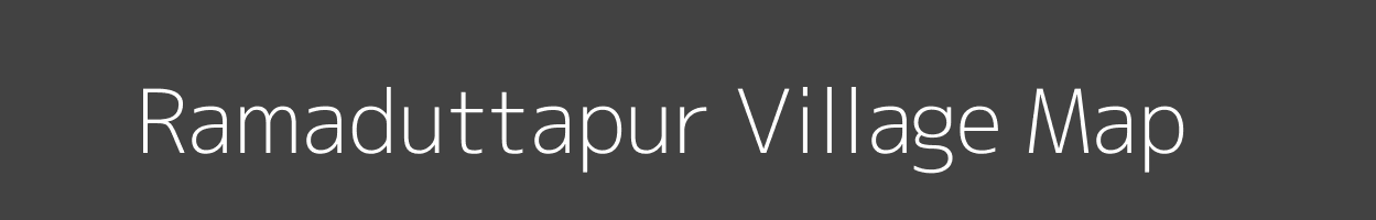 Map of Ramaduttapur Village in Uttar Pradesh Image