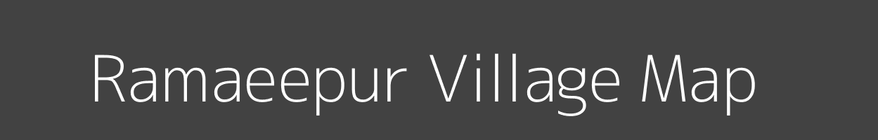 Map of Ramaeepur Village in Uttar Pradesh Image