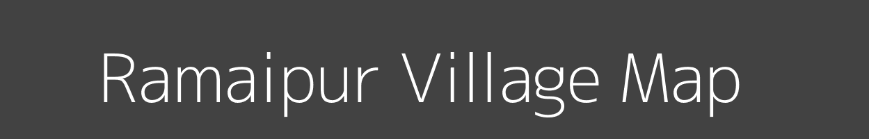 Map of Ramaipur Village in Uttar Pradesh Image