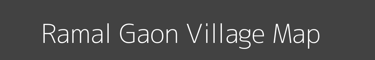 Map of Ramal Gaon Village in Uttarakhand Image