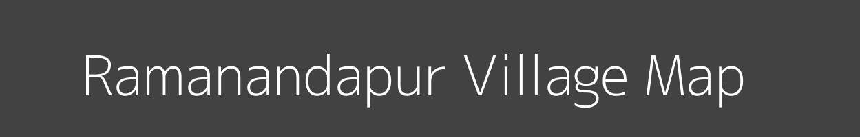 Map of Ramanandapur Village in West Bengal Image