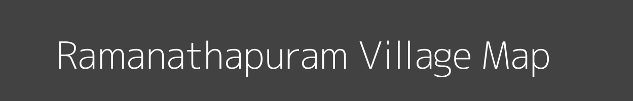 Map of Ramanathapuram Village in Puducherry Image