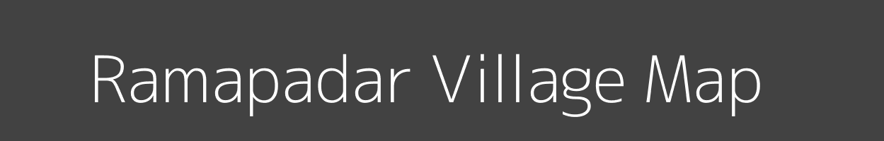 Map of Ramapadar Village in Odisha Image
