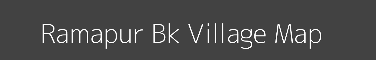 Map of Ramapur Bk Village in Maharashtra Image