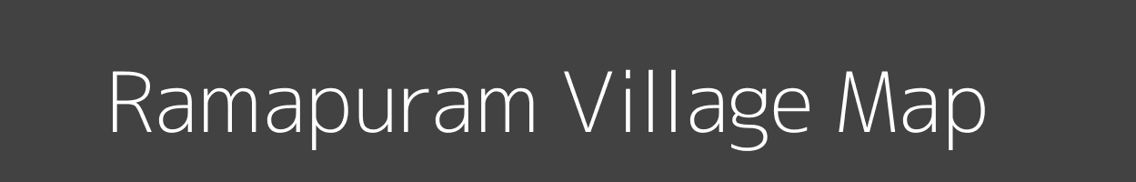 Map of Ramapuram Village in Tamil Nadu Image
