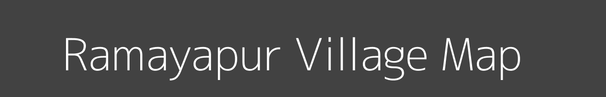 Map of Ramayapur Village in Uttar Pradesh Image