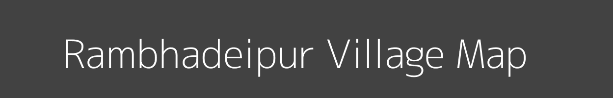 Map of Rambhadeipur Village in Odisha Image