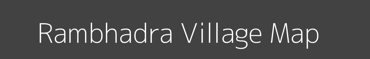 Map of Rambhadra Village in Tripura Image