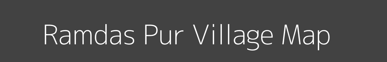 Map of Ramdas Pur Village in Uttar Pradesh Image