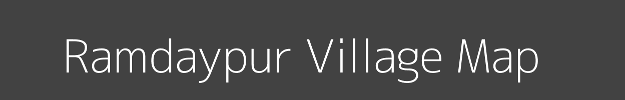 Map of Ramdaypur Village in Uttar Pradesh Image