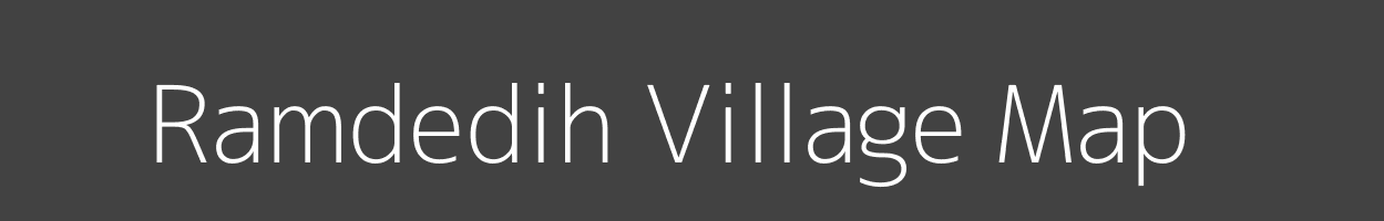 Map of Ramdedih Village in Jharkhand Image