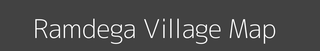 Map of Ramdega Village in Jharkhand Image