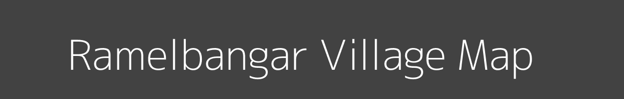 Map of Ramelbangar Village in Uttar Pradesh Image