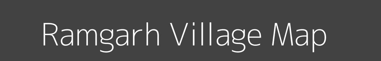 Map of Ramgarh Village in Rajasthan Image