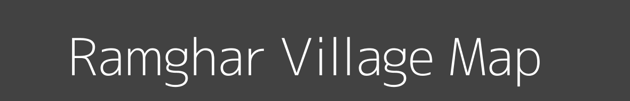 Map of Ramghar Village in Uttar Pradesh Image