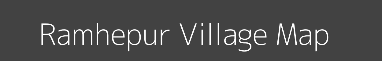 Map of Ramhepur Village in Madhya Pradesh Image